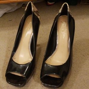 Jessica Simpson high heels